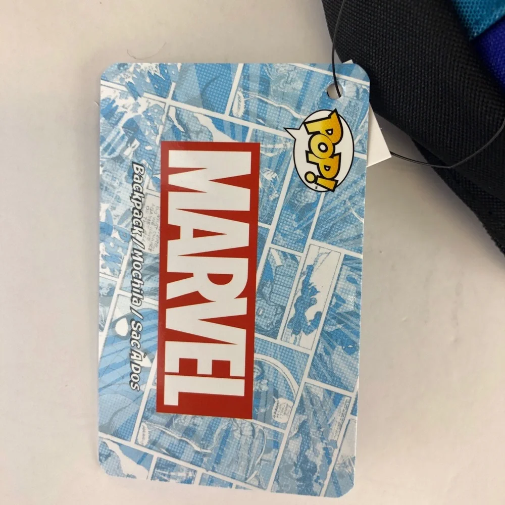Funko Marvel Iron-Man Blacklight Backpack Target School Work NEW